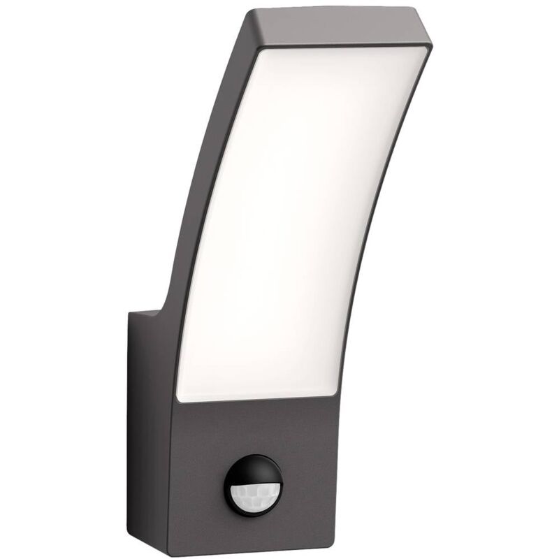 foto del prodotto philips led splay 8720169263819 lampada led da parete per esterno con rilevatore di movimento led monocolore 3.8 w an