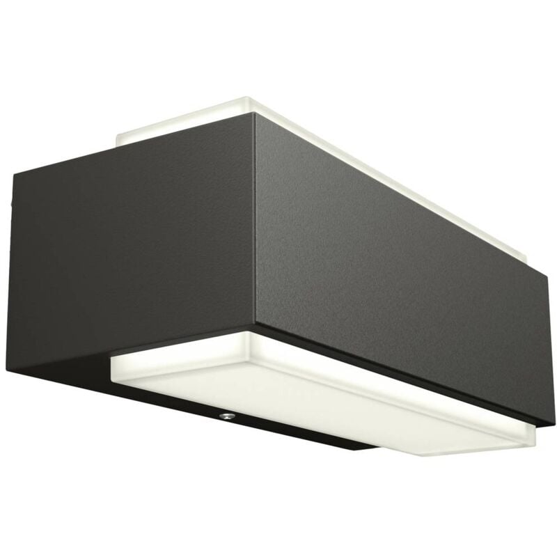 foto del prodotto philips led stratosphere 8720169257313 lampada da parete per esterni a led led monocolore 3.8 w antracite