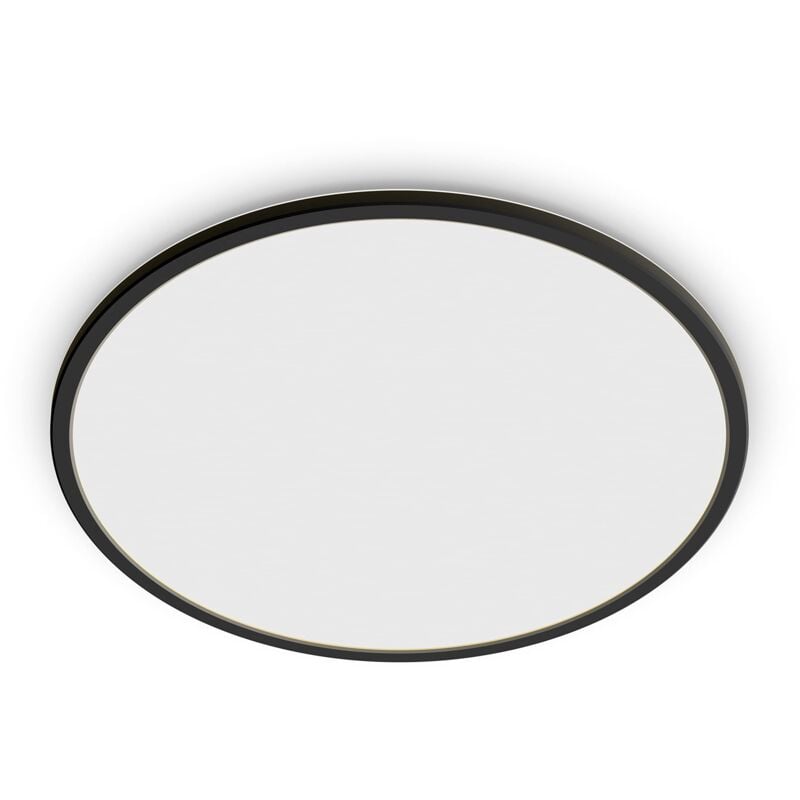 foto del prodotto philips lighting lampada da soffitto led superslim, equivalente a 22w, 27k, ip20, non dimmerabile, nero