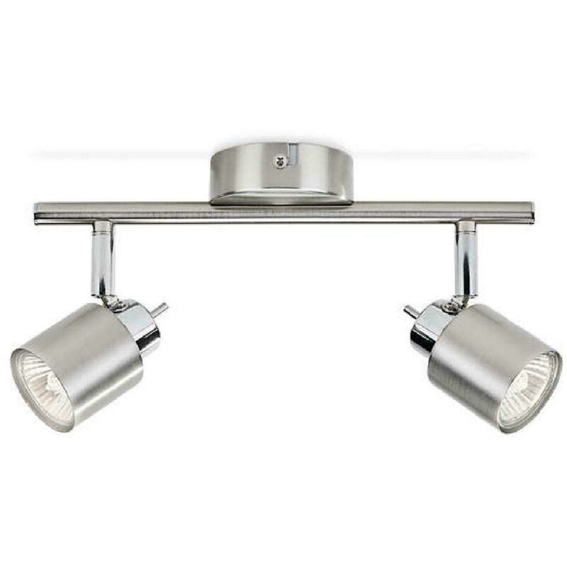 foto del prodotto philips meranti faretto 2 luci nickel in metallo 5031217e7
