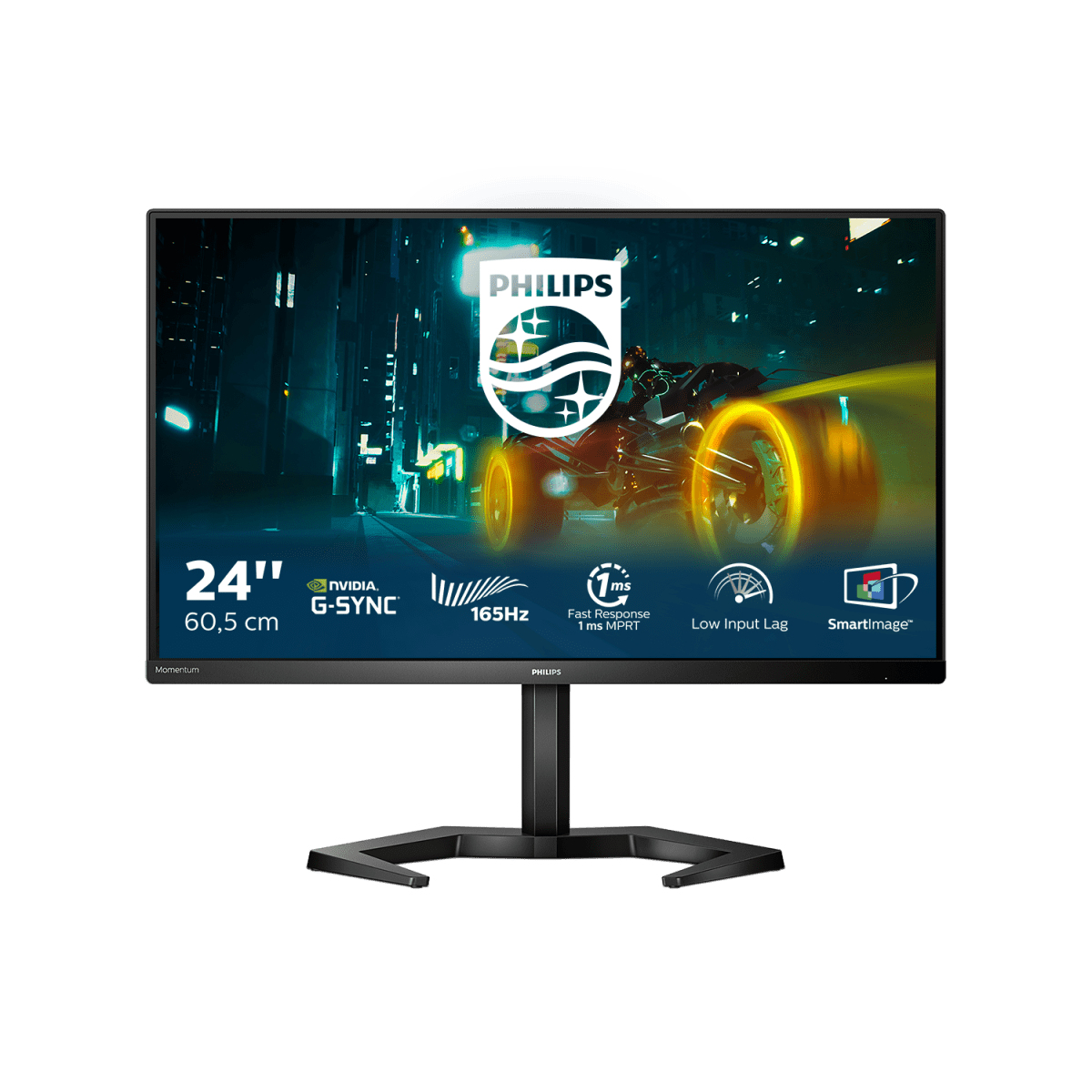 foto del prodotto philips momentum 24m1n3200za 00 monitor pc 60,5 cm 23.8 1920 x 1080 pixel full hd led nero