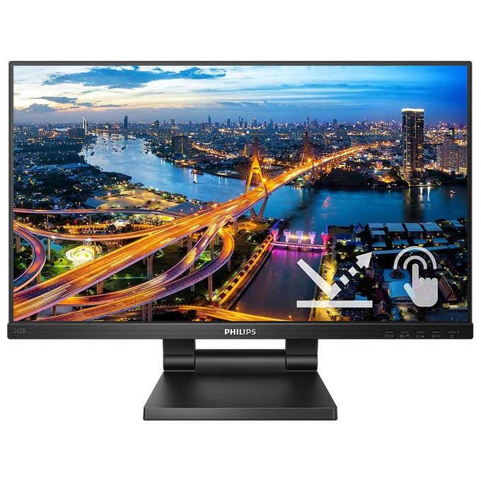 foto del prodotto philips monitor 23.8'' led ips touch 242b1tc - 00 1920x1080 full hd tempo di risposta 4 ms