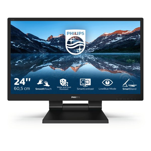 foto del prodotto philips monitor lcd con smoothtouch 242b9t 00