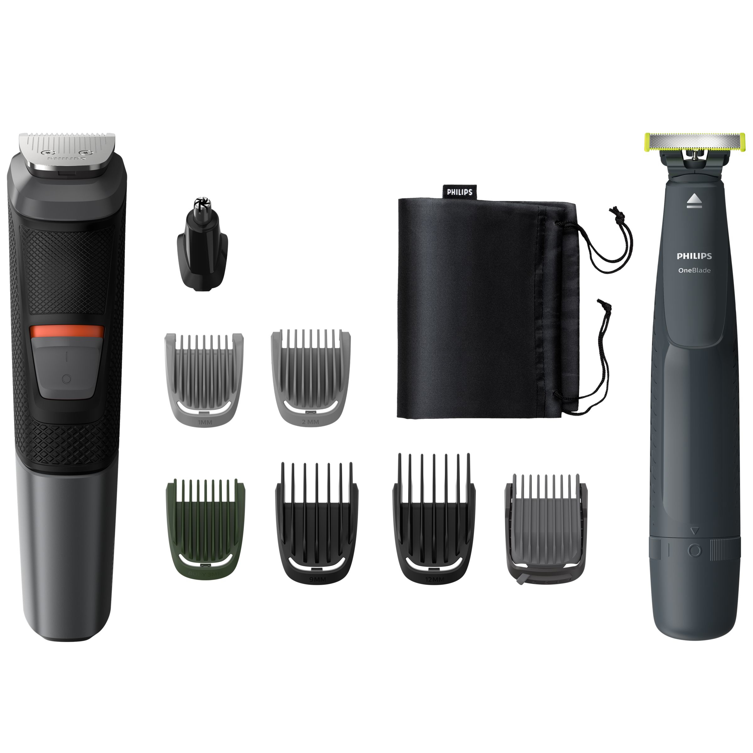 foto del prodotto philips multigroom series 5000 mg5720 90 10 in 1, barba, capelli e corpo