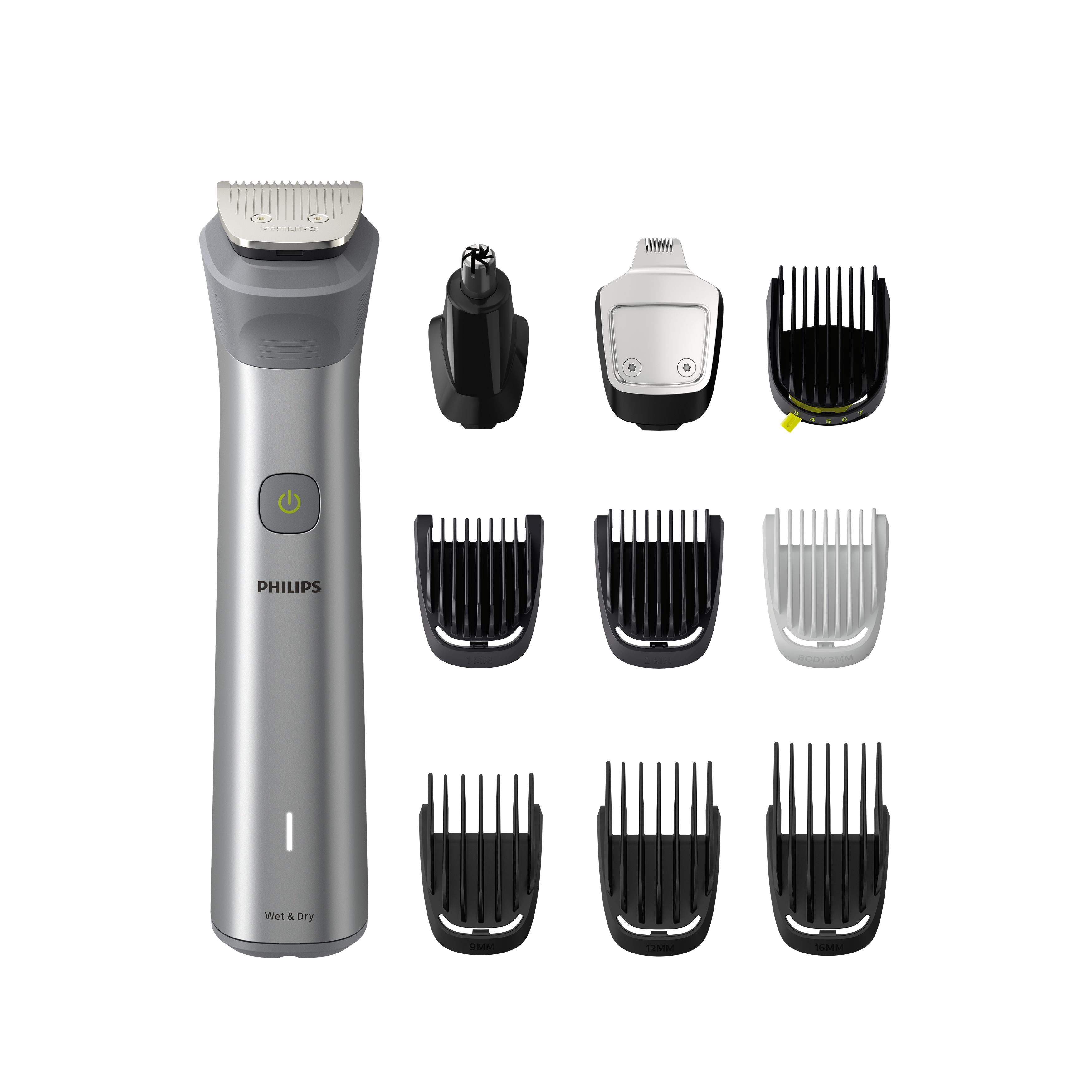 foto del prodotto philips multigroom series 5000 rasoio rifinitore all in one 10 in 1 per viso, testa e corpo mg5920 15