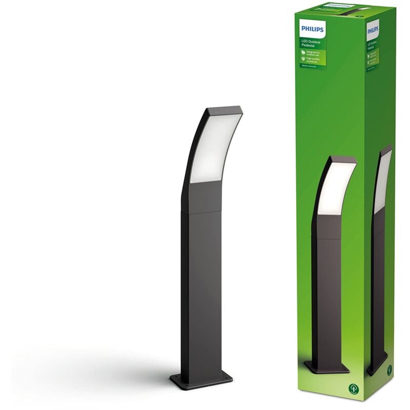 foto del prodotto philips mygarden lampada a colonna led per esterni, altezza 60 cm, 4000 k, 12 w, antracite 929003189201