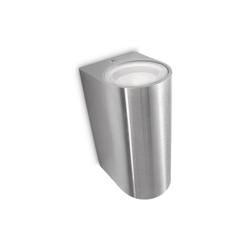 foto del prodotto philips nightingale lampada da parete, illuminazione esterna per giardino, 2 x 35 w, inox