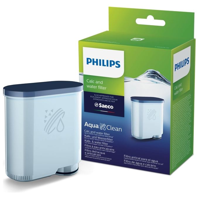 foto del prodotto philips original aquaclean filtro anticalcare e acqua per macchine da caffe automatiche