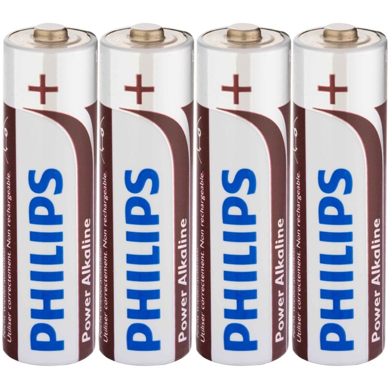 foto del prodotto philips pile alcaline lr6 aa 4 pezzi