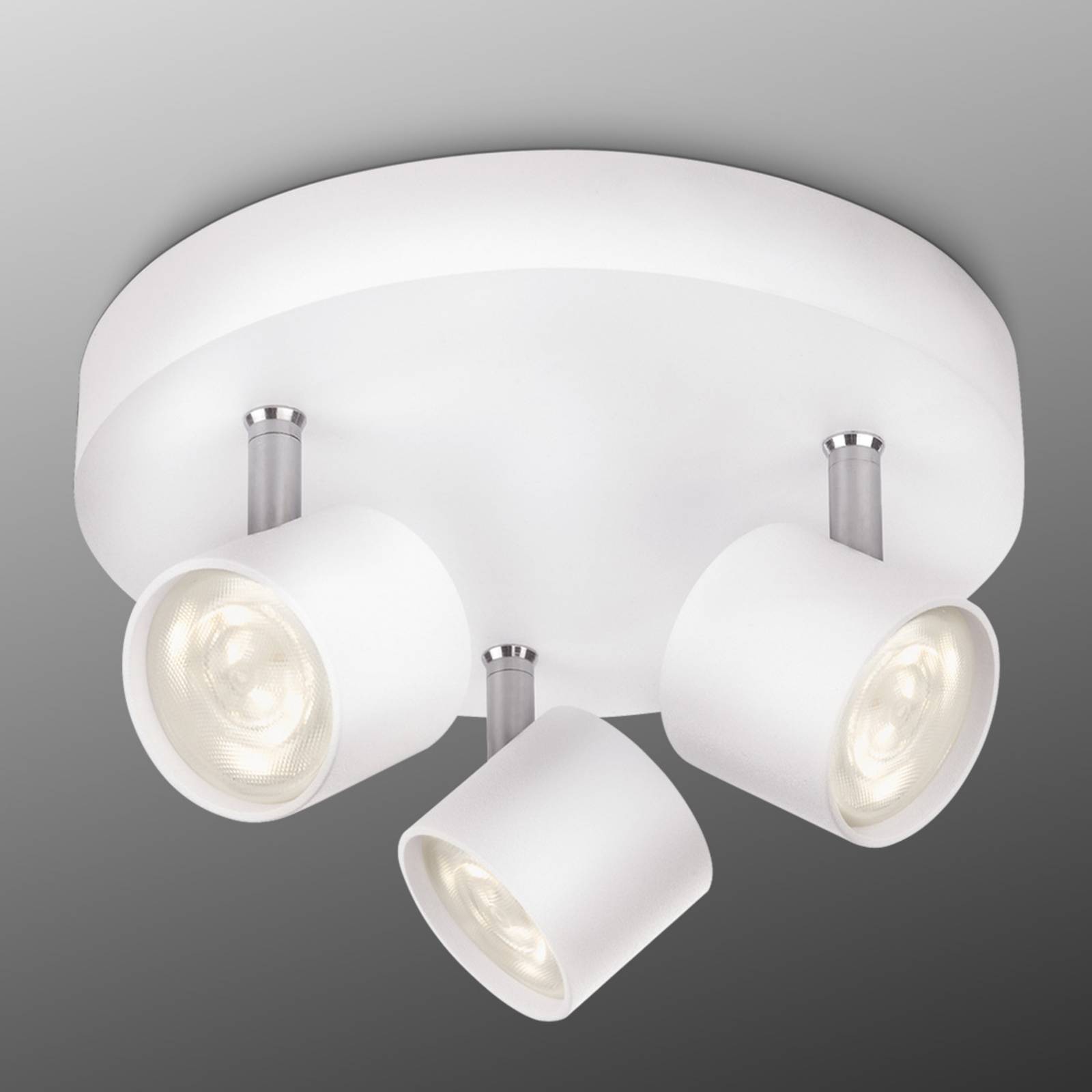 foto del prodotto philips plafoniera a led star, tre lampadine