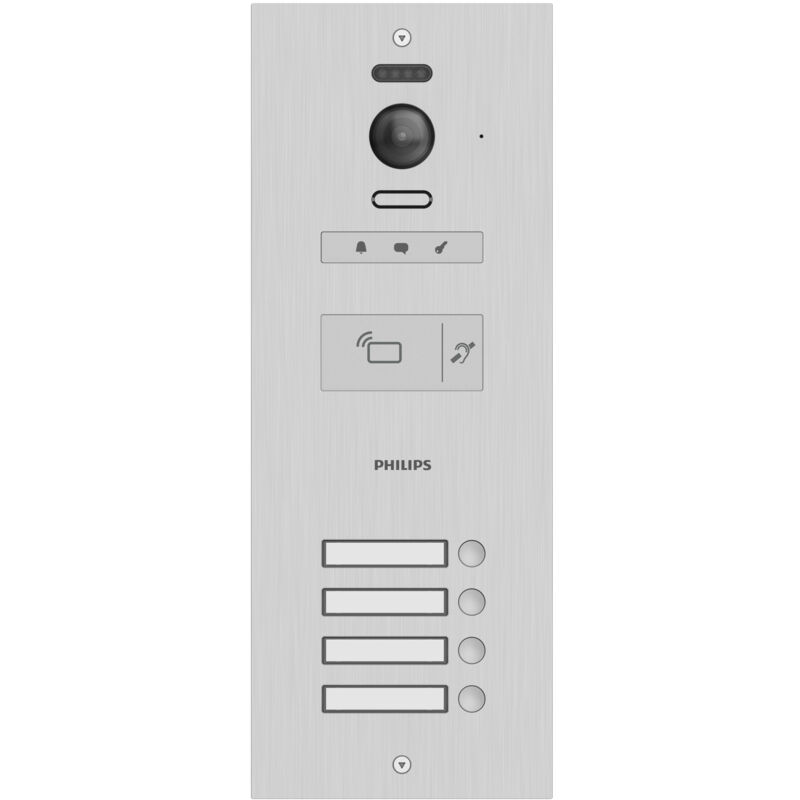foto del prodotto philips posto esterno pro 4 tasti welcomehive 2 531062