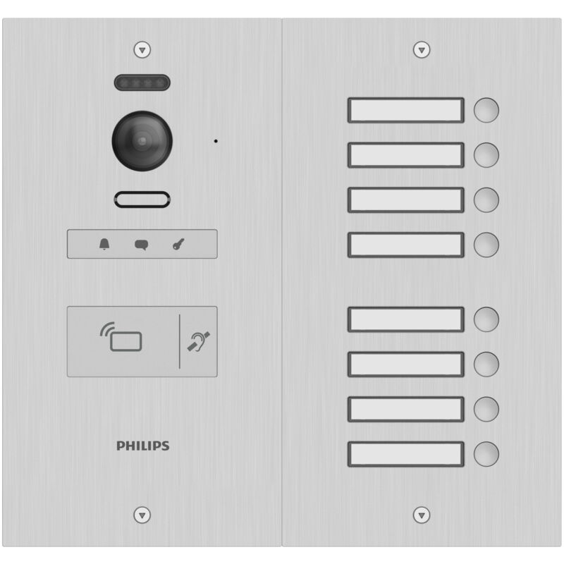 foto del prodotto philips posto esterno pro 8 tasti welcomehive 2 531063