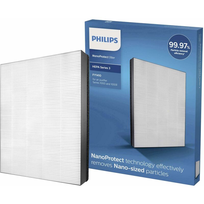 foto del prodotto philips qualit aria fy1410 30 filtro nanoprotect hepa, compatibile con purificatore d aria ac1215