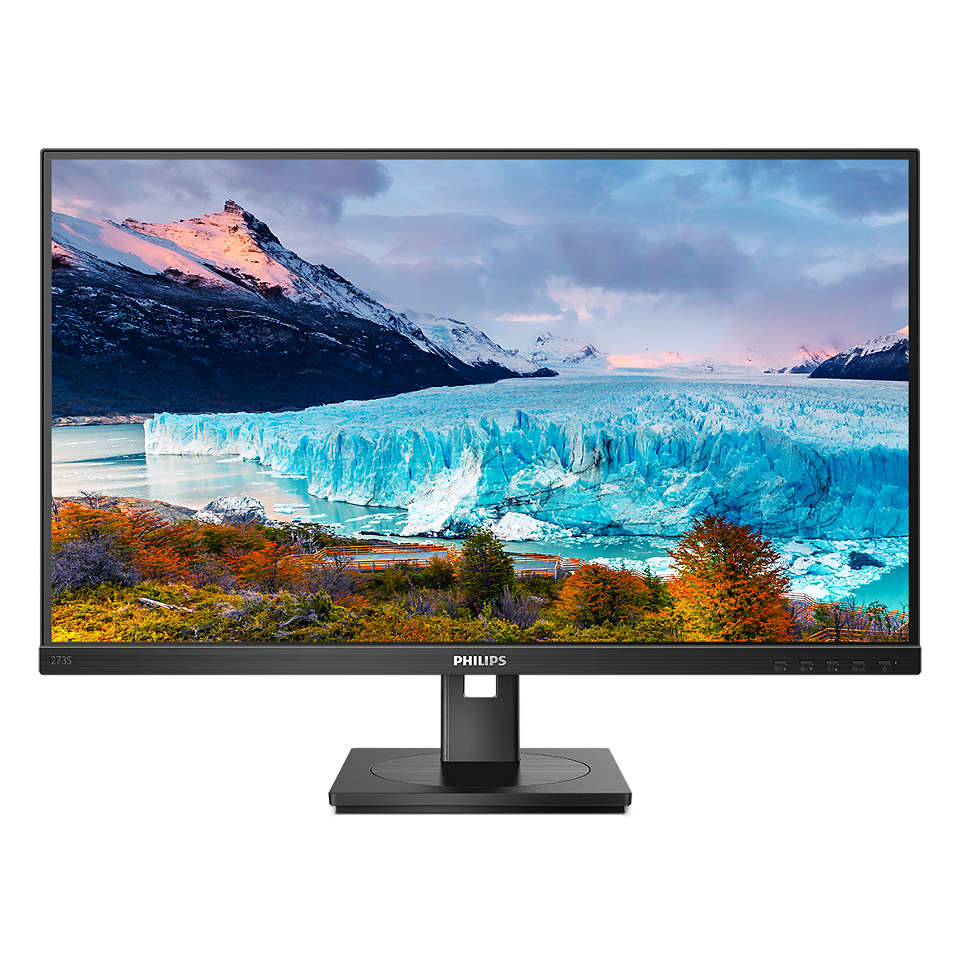 foto del prodotto philips s line 273s1 00 monitor pc 68,6 cm 27 1920 x 1080 pixel full hd lcd nero