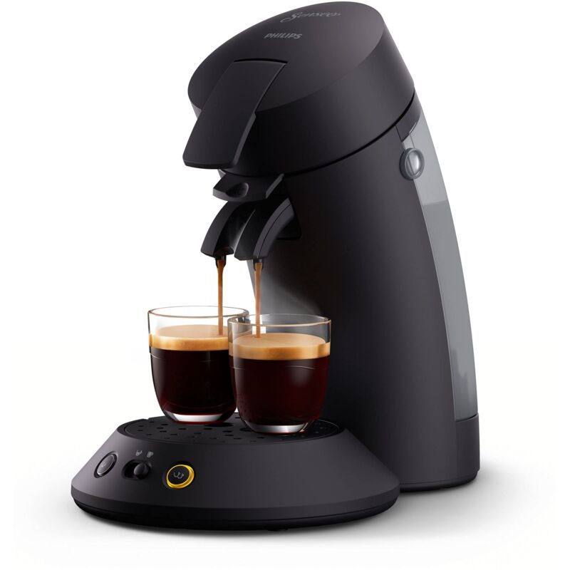 foto del prodotto philips senseo original plus csa210 60 macchina per cialde da caff , tecnologia caff boost, in plastica riciclata, colore nero