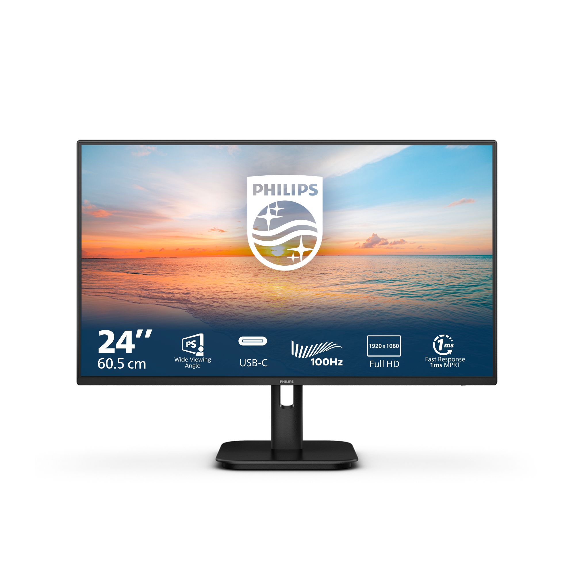 foto del prodotto philips serie 1000 24e1n1300a 00 monitor pc 60,5 cm 23.8 1920 x 1080 pixel full hd lcd nero