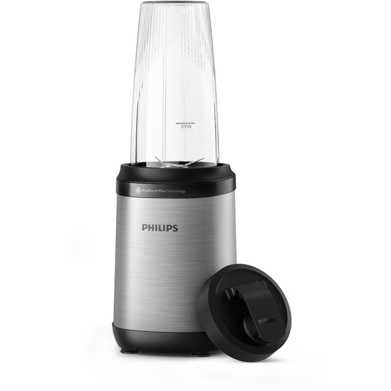 foto del prodotto philips serie 5000 frullatore potenza 800w. tecnologia problend plus. lame rimovibili. facile da pulire. design elegante e compatto. contenitore