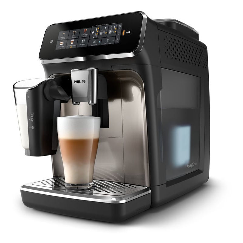 foto del prodotto philips series 3300 lattego ep3347 90 macchina da caff automatica, 6 bevande, 1.8 l, cappuccinatore, macine in ceramica