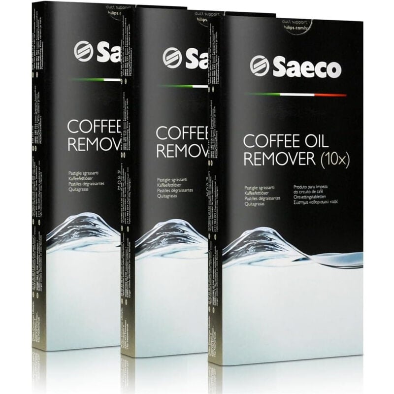 foto del prodotto philips set di 3 scatole di pastilles deglutizzanti x10 per la macchina per caff espresso saeco ca6704 99
