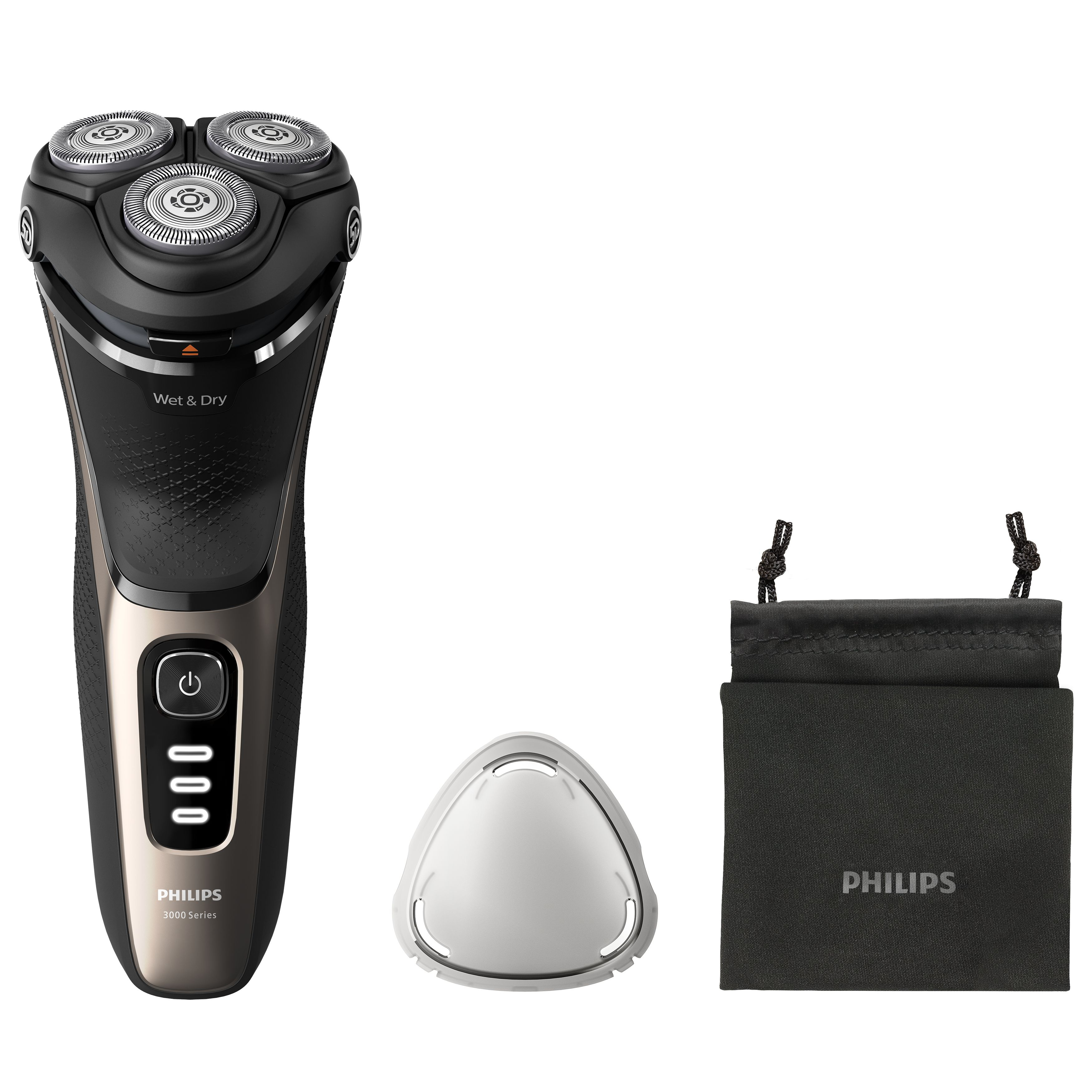foto del prodotto philips shaver 3000 series s3242/12 rasoio elettrico wet &amp; dry