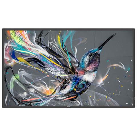 foto del prodotto philips signage solutions q line pannello piatto per segnaletica digitale 165,1 cm 65 ips 400 cd m 4k ultra hd nero
