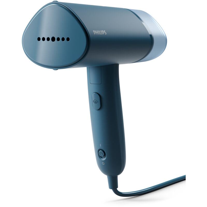 foto del prodotto philips stiratrice verticale 3000 series sth3000 20 sistema di stiratura a vapore portatile compatto pieghevole blu
