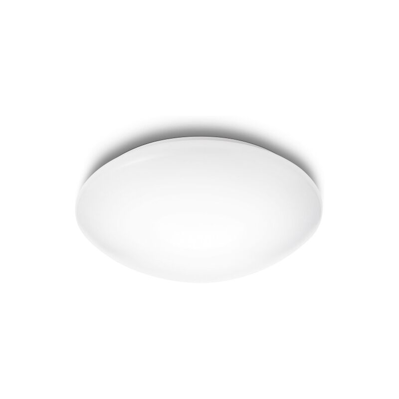foto del prodotto philips suede white led ceiling light