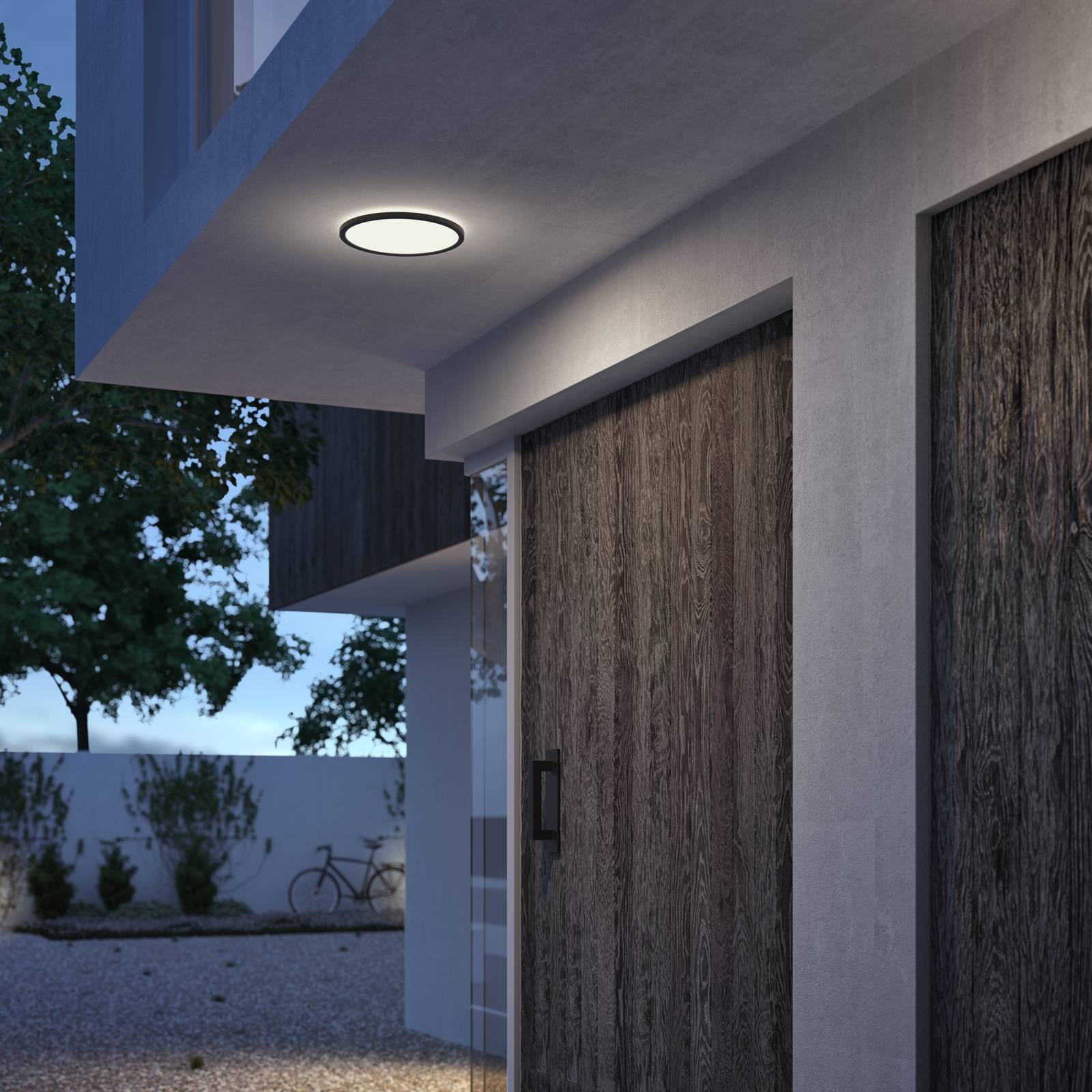foto del prodotto philips superslim led ip54 25cm 4.000k nero
