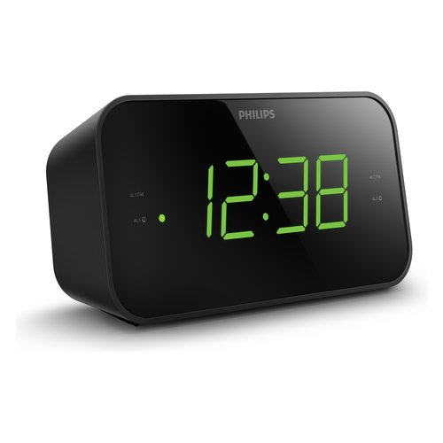 foto del prodotto philips tar3306 12 sveglia sveglia digitale nero