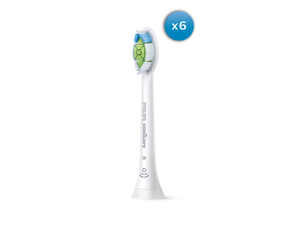 foto del prodotto philips testine ricambio 6pcs sonic hx6066 87 spazzolino proresult