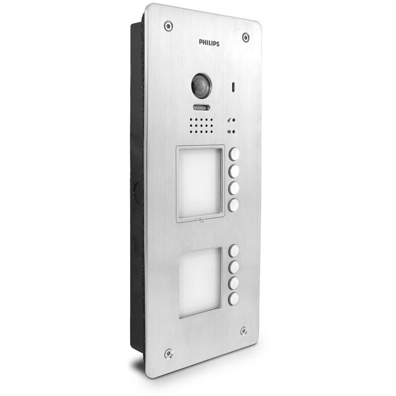 foto del prodotto philips welcomehive pro videocitofono da esterno a 8 piani