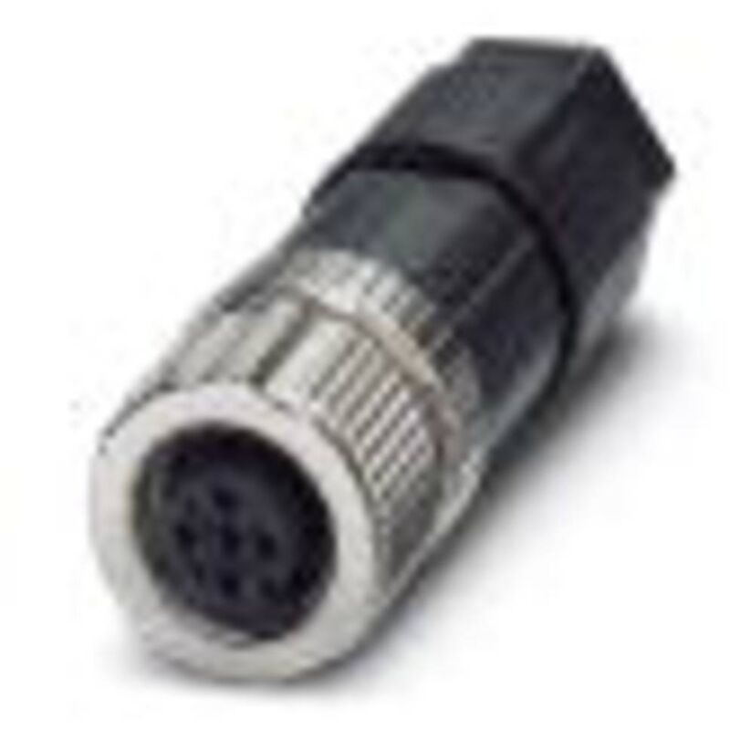 foto del prodotto phoenix contact 1424652 connettore non confezionato per sensore o attuatore m12 presa dritta numero di poli 5 1 pz.