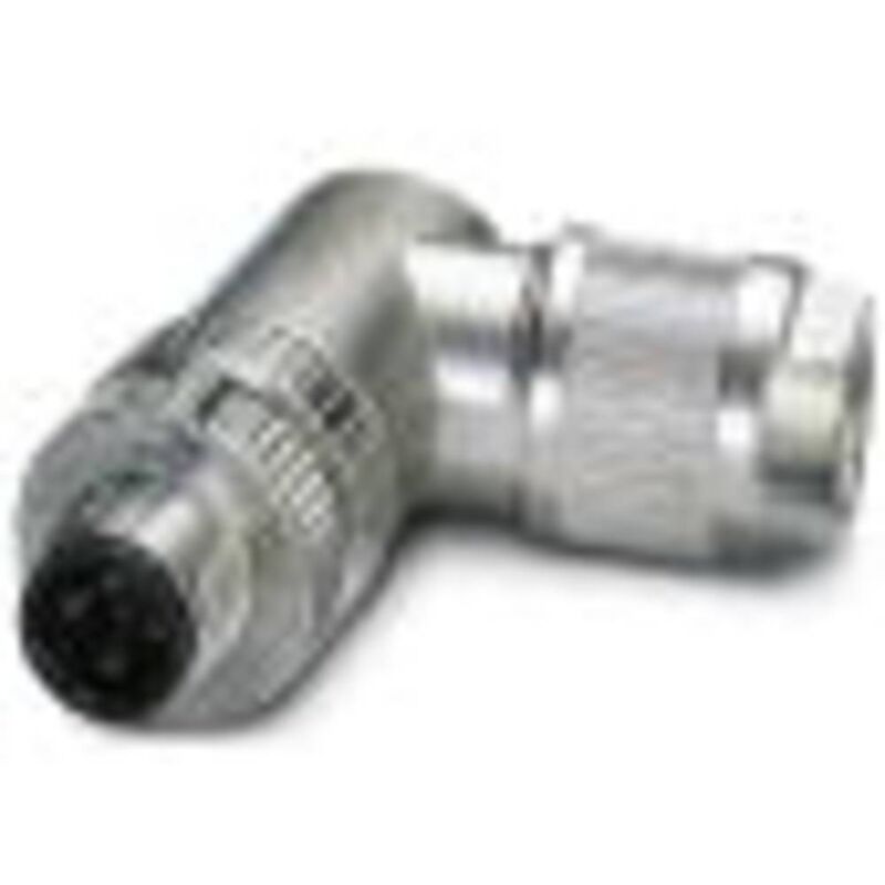 foto del prodotto phoenix contact 1424684 connettore non confezionato per sensore o attuatore m12 numero di poli 4 1 pz.