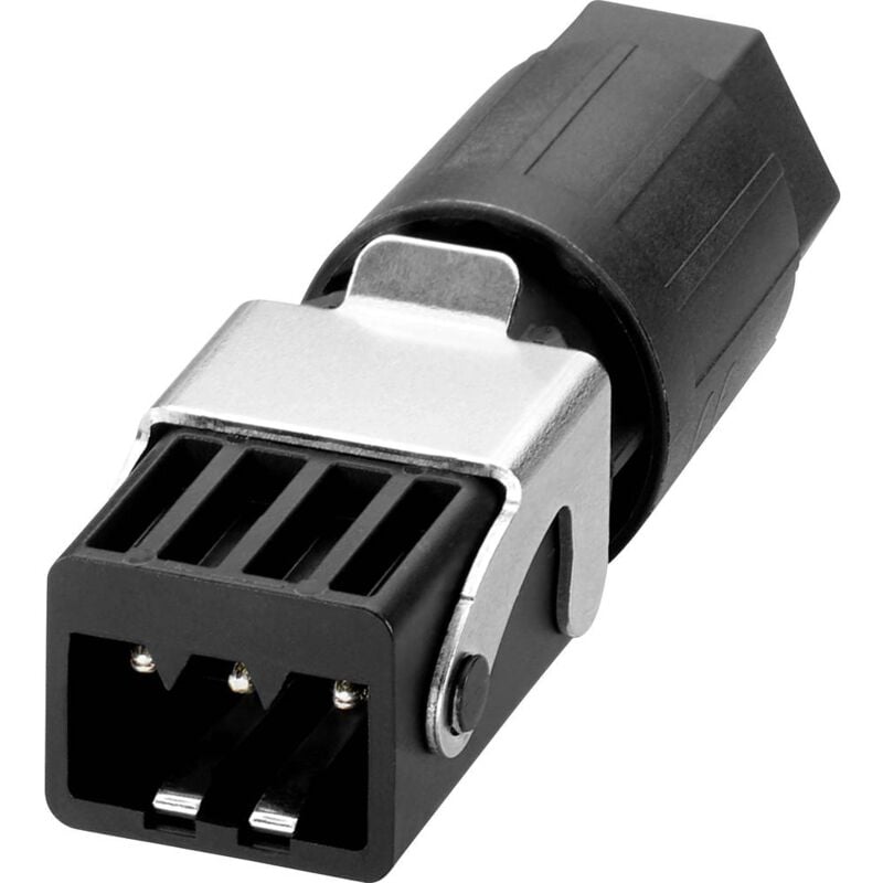 foto del prodotto phoenix contact 1490382 connettore tot poli 4 pe 16 a, 10 a nero 1 pz.