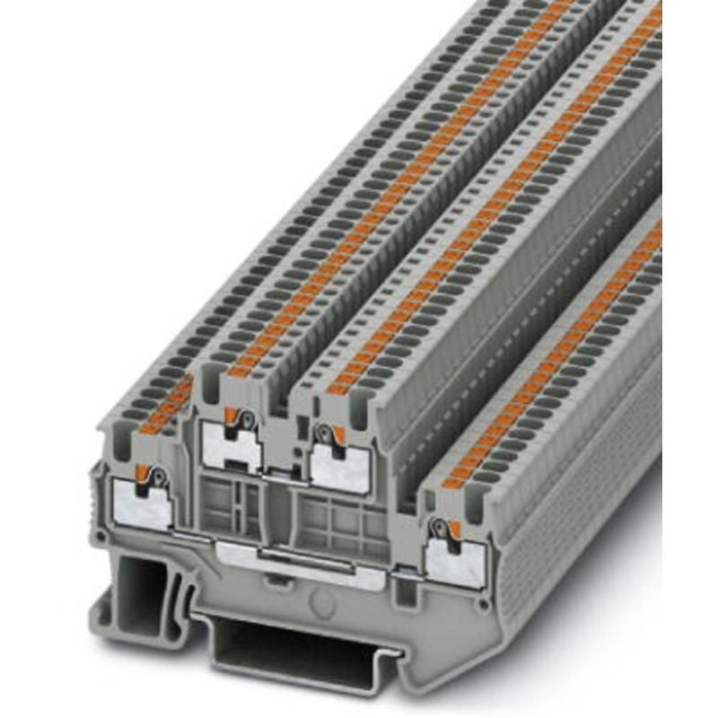 foto del prodotto phoenix contact 3208511 morsetto doppio 3.5 mm rapido grigio 50 pz.