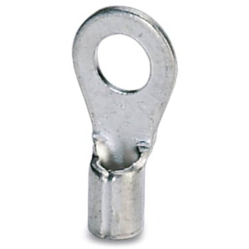 foto del prodotto phoenix contact 3240072 capocorda ad anello sezione max 1 mm foro 4.3 mm non isolato metallo 100 pz.