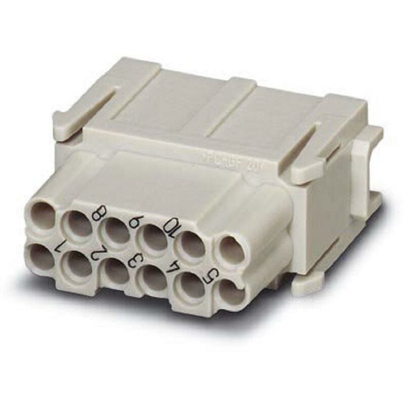 foto del prodotto phoenix contact hc-m-12-mod-bu inserto portacontatti heavycon connettore femmina 12 poli 1663323