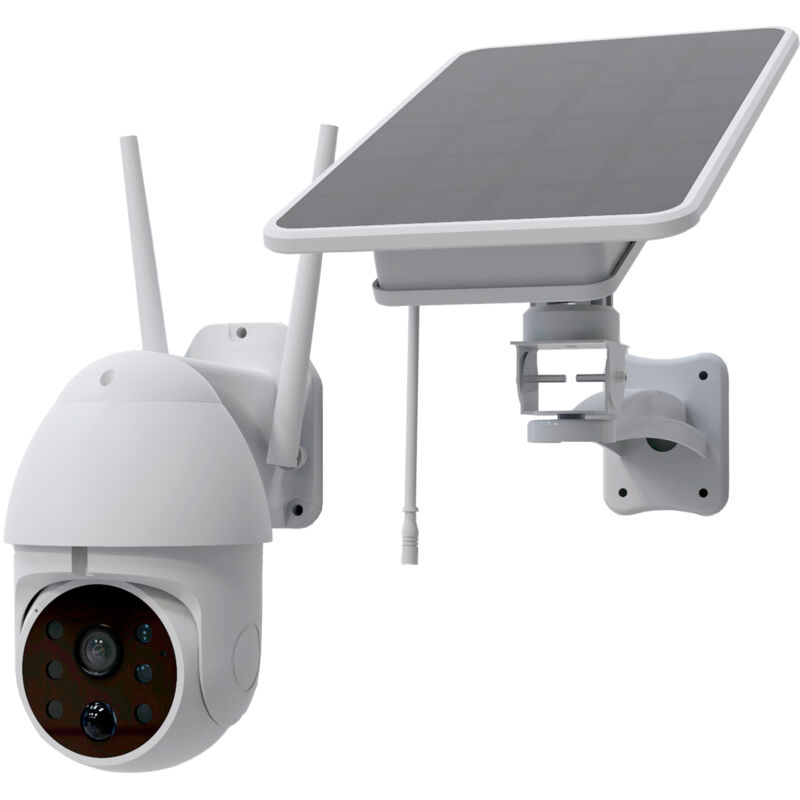 foto del prodotto phoenix telecamera ip motorizzata di sorveglianza solar batteria sentry ev full hd wifi motion detection audio dual app tuya smart