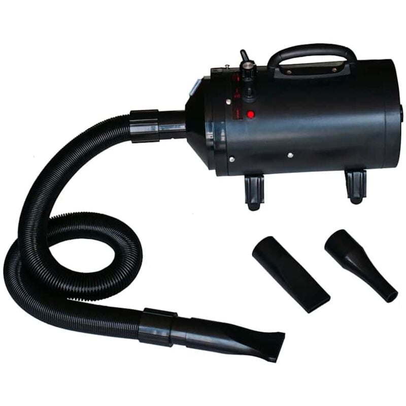 foto del prodotto phon per cani con 3 ugelli nero 2400 w vidaxl