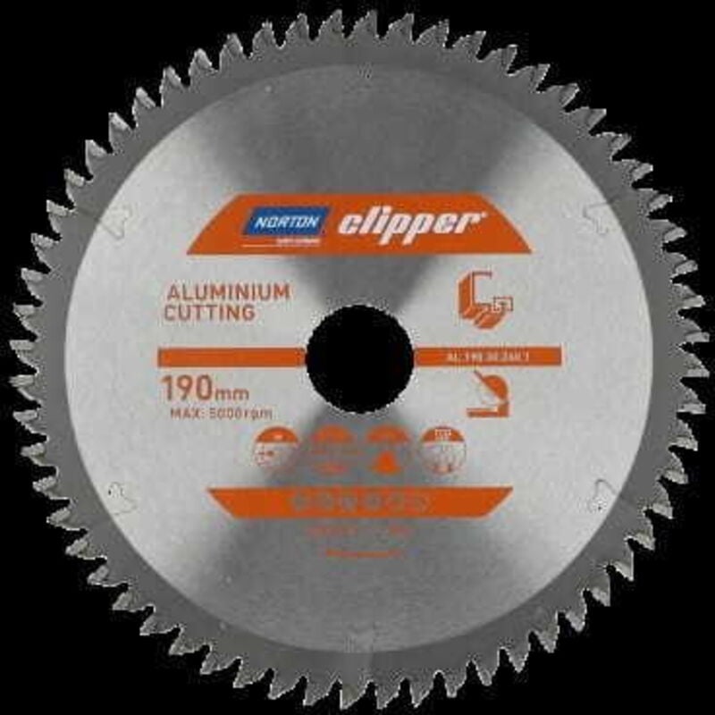 foto del prodotto pi a tarczowa 216mm x 30mm x 80z alluminio 2,6 1,8 norton