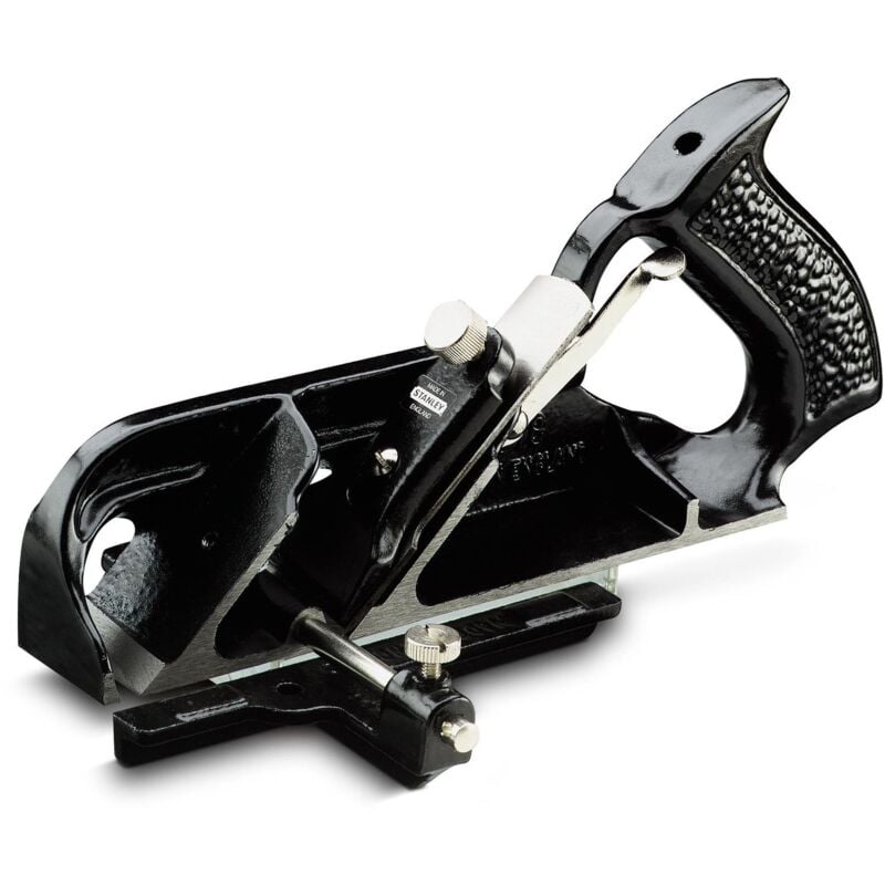 foto del prodotto pialla feuilleret - guillaume 78 - finitura laccata nera - lama 38 x 254 mm stanley 1-12-078