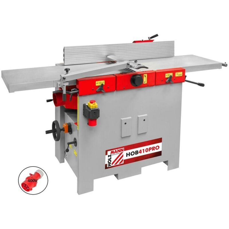 foto del prodotto piallatrice filo spessore combinata lavorazione legno holzmann hob410pro 400v