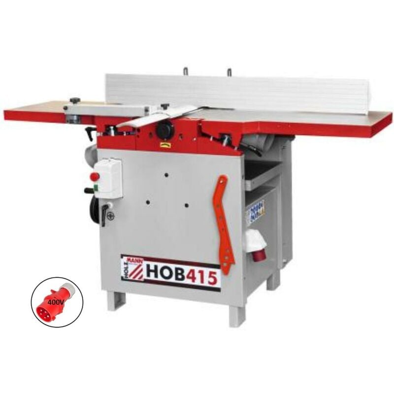 foto del prodotto piallatrice filo spessore combinata lavorazione legno holzmann hob415 400v
