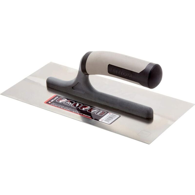 foto del prodotto pialletto acciaio inossidabile manico aperto bimateriale 280x120mm bellota
