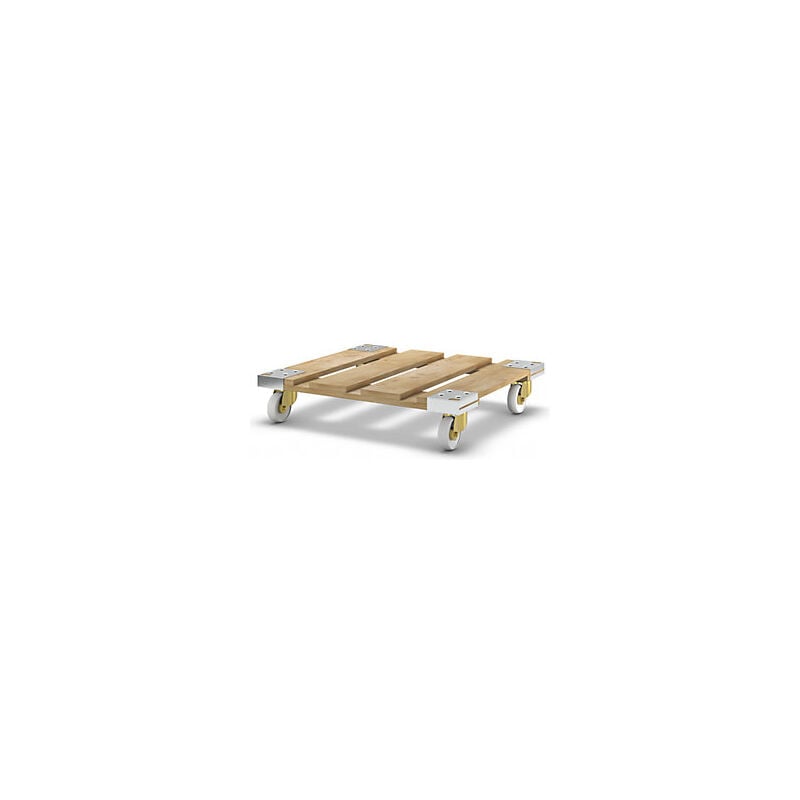 foto del prodotto pianale con rotelle in legno portata 500 kg kaiserkraft