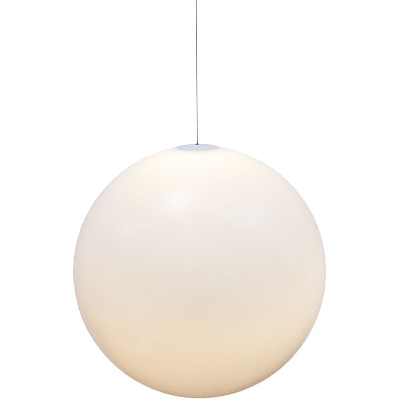 foto del prodotto pianeta 35 lampada a sospensione con luce led calda e cavo. prodotto in spagna