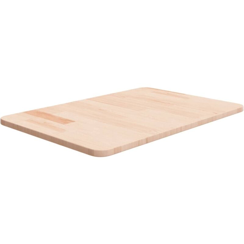 foto del prodotto piano bagno 60x40x1,5 cm in legno massello non trattato vidaxl
