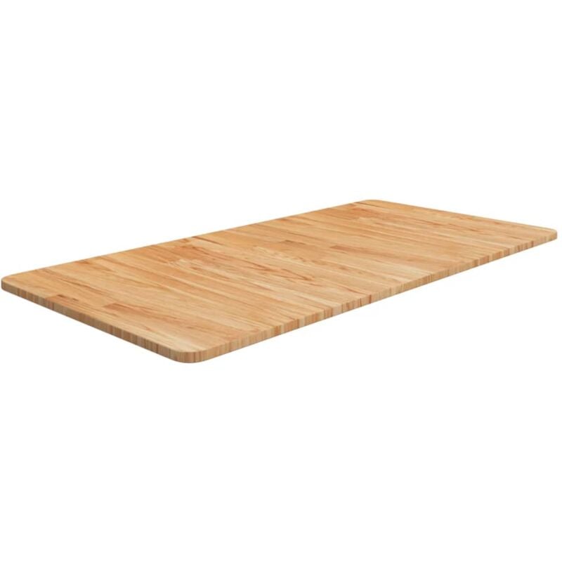 foto del prodotto piano bagno marrone chiaro 100x50x1,5cm legno massello trattato vidaxl