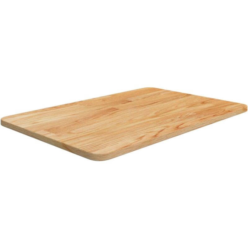 foto del prodotto piano bagno marrone chiaro 60x40x1,5cm legno massello trattato vidaxl