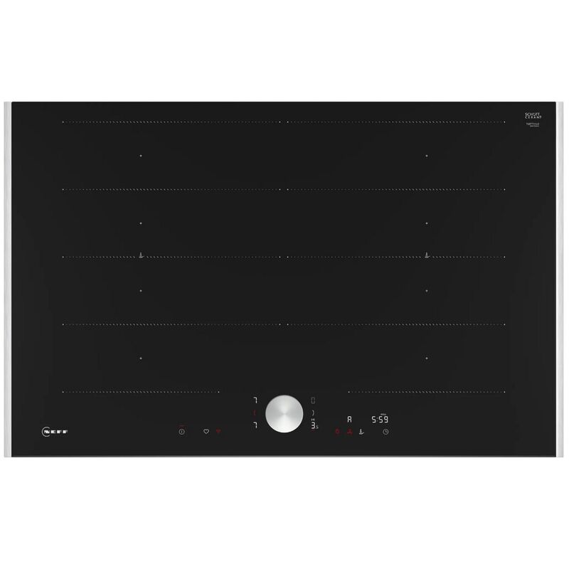 foto del prodotto piano cottura a induzione 83 cm 4 fuochi 7400 w nero t68tty4l0 neff
